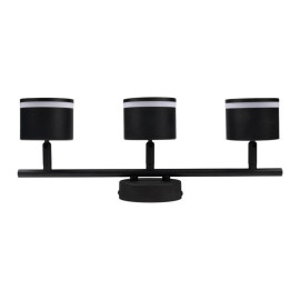 Светильник PCL-0703 max 20Вт (каждая лампа) 3xGX53 IP20 230В BL настен./потолочн. декор. под лампу JazzWay 5066847