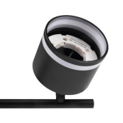 Светильник PCL-0703 max 20Вт (каждая лампа) 3xGX53 IP20 230В BL настен./потолочн. декор. под лампу JazzWay 5066847