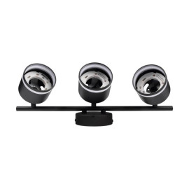 Светильник PCL-0703 max 20Вт (каждая лампа) 3xGX53 IP20 230В BL настен./потолочн. декор. под лампу JazzWay 5066847