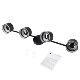 Светильник PCL-0804 max 20Вт (каждая лампа) 4xGX53 IP20 230В BL настен./потолочн. декор. под лампу JazzWay 5066922