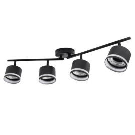 Светильник PCL-0804 max 20Вт (каждая лампа) 4xGX53 IP20 230В BL настен./потолочн. декор. под лампу JazzWay 5066922