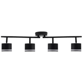 Светильник PCL-0804 max 20Вт (каждая лампа) 4xGX53 IP20 230В BL настен./потолочн. декор. под лампу JazzWay 5066922