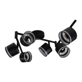 Светильник PCL-0906 max 20Вт (каждая лампа) 6xGX53 IP20 230В BL настен./потолочн. декор. под лампу JazzWay 5066960