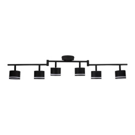 Светильник PCL-0906 max 20Вт (каждая лампа) 6xGX53 IP20 230В BL настен./потолочн. декор. под лампу JazzWay 5066960