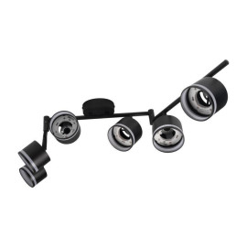 Светильник PCL-0906 max 20Вт (каждая лампа) 6xGX53 IP20 230В BL настен./потолочн. декор. под лампу JazzWay 5066960