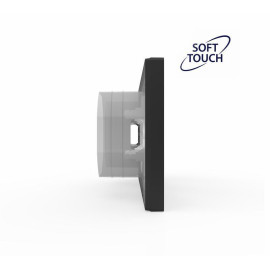 Рамка 2-м Pixel IP44 карбон TOKOV ELECTRIC TKE-PX-RM2-C14-IP44