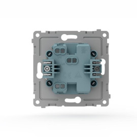 Переключатель 1-кл. СП Pixel IP44 механизм бел. TOKOV ELECTRIC TKE-PX-P1-C01-IP44