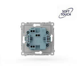 Переключатель 1-кл. СП Pixel IP44 механизм карбон TOKOV ELECTRIC TKE-PX-P1-C14-IP44