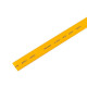 Трубка термоусадочная ТУТ нг 10.0/5.0 желт. 1м REXANT 21-0002