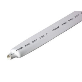 Трубка термоусадочная ТУТ нг 15.0/7.5 бел. 1м REXANT 21-5001