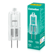 Лампа галогенная JC 35Вт 12В капс. g4 Camelion 2169