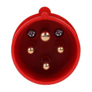 Вилка кабельная 014 16А 380AC 3P+PE 6ч IP44 КЭАЗ 222737