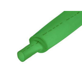 Трубка термоусадочная ТУТ нг 30.0/15.0 зел. 1м Rexant 23-0003