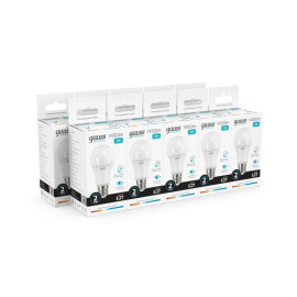 Лампа светодиодная Elementary 15Вт A60 грушевидная 4100К нейтр. бел. E27 1450лм GAUSS 23225