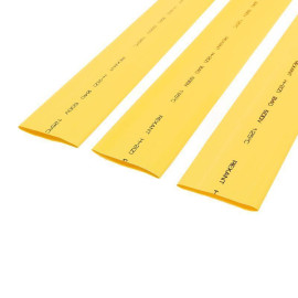 Трубка термоусадочная ТУТ нг 40.0/20.0 желт. 1м Rexant 24-0002