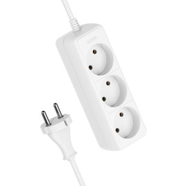 Удлинитель 3х1.5м без заземл. 16А IP20 ПВС 2х1.5 КОСМОС YKsm1.5m-3g(K)