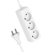 Удлинитель 3х5м без заземл. 16А IP20 ПВС 2х1 КОСМОС YKsm5m-3g(K)