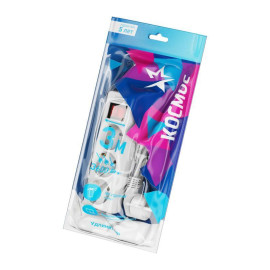 Удлинитель 3х5м с заземл. 16А IP20 ПВС 3х1.5 с выключателем КОСМОС YKsm5m-3g-Z-V(K)