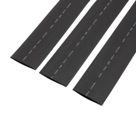 Трубка термоусадочная ТУТ нг 60.0/30.0 черн. 1м Rexant 25-0060