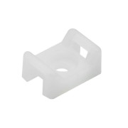 Основание для хомутов 18х13 под винт М3 бел. (уп.100шт) DKC 25498SR