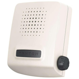 Звонок проводной Сверчок тройной ди-до 220В 80-90дБА регулир. громкости бел. МОНОМАХ СВ-02Р