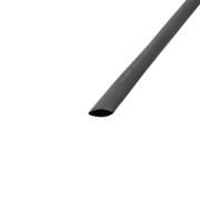 Трубка термоусадочная двустенная клеевая 12.7/6.35 (2:1) черн. 1м (уп.10шт) Rexant 26-2105