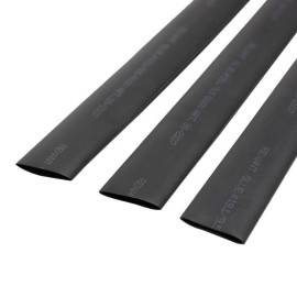 Трубка термоусадочная двустенная клеевая 19.1/9.55 (2:1) черн. 1м (уп.10шт) Rexant 26-2107