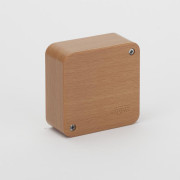 Коробка распределительная ОП 79х79х32мм IP40 бук (светл. основа) Ruvinil 65004-38М