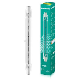 Лампа галогенная J118 300Вт линейная R7s 3000К 240В лин. 118мм Camelion 2936