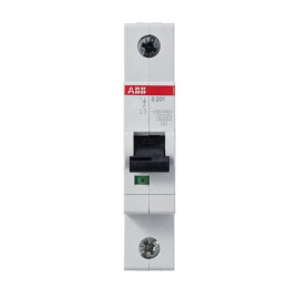 Выключатель автоматический модульный 1п C 6А 6кА S201 C6 ABB 2CDS251001R0064