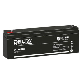 Аккумулятор ОПС 12В 2.2А.ч DT 12022 Delta 4614010040001