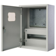 Корпус учетный навесной ЩРУН-1/12 400х300х160 1ф 12мод. IP31 метал. DEKraft 30401DEK