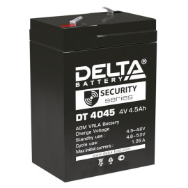 Аккумулятор ОПС 4В 4.5А.ч для прожекторов DT 4045 Delta 4614010040021