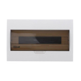 Корпус встраиваемый ЩРВ-П-18 25х40х10 18мод. IP41 пластик. DEKraft 31005DEK