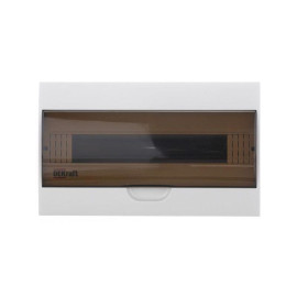 Корпус навесной ЩРН-П-18 18мод. IP41 пластик. DEKraft 31012DEK