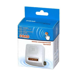 Звонок проводной Соло соловей 220В 80-90дБА бел. МОНОМАХ СЛ-05