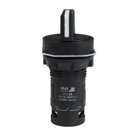 Переключатель 3 положения OptiSignal Compact D22 С7-S-320 черн. 2НО XB7ND33 КЭАЗ 362138