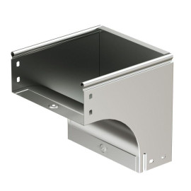 Угол для лотка вертикальный внешний 90град. 400х80 CDV 90 в компл. с крепежн. элемент. DKC 37376K