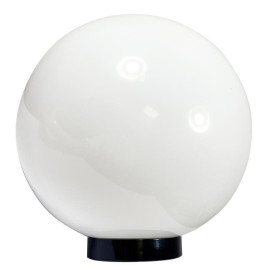 Светильник НТУ 06-100-01 "Шар" 400 Б 100Вт E27 IP55 опал ПММА /корпус плоск. черн. (инд. упак.) Элетех 1030480231