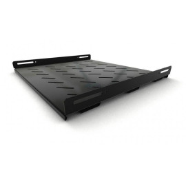 Полка стационарная Г=450мм нагр. до 50кг TSH3M-450-RAL9004 усилен. с боков. крепл. для шкафов TTB TTBR TTC2 TWB TWM TWFS 485х450мм черн. RAL 9004 Hyperline 397126