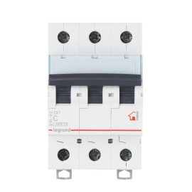 Выключатель автоматический модульный 3п C 32А 6кА TX3 6000 3мод. 400В Leg 404059