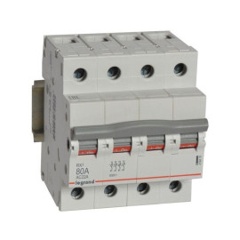 Выключатель-разъединитель 4п 80А RX3 ИЭК Leg 419419