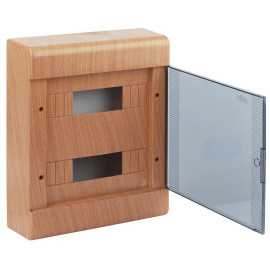 Щиток ОП Тусо 24мод. с двер. 370х302х95мм IP40 бук Рувинил 68324-38М