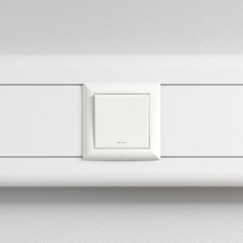 Выключатель модульный 1-кл. 2мод. Avanti 