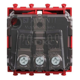 Розетка 1-м 2мод. Avanti 