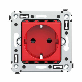 Розетка 1-м СП 2мод. Avanti 