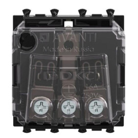 Розетка 1-м 2мод. Avanti 