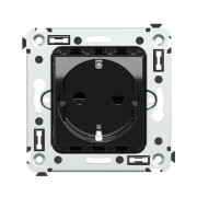 Розетка 1-м СП 2мод. Avanti 