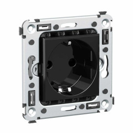 Розетка 1-м СП 2мод. Avanti 