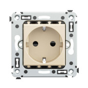 Розетка 1-м СП 2мод. Avanti 